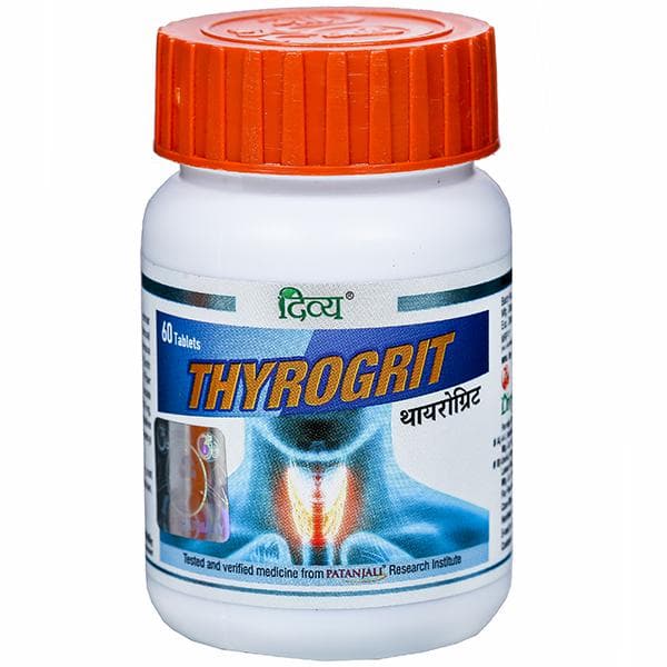 Divya Thyrogrit 60 Tablets