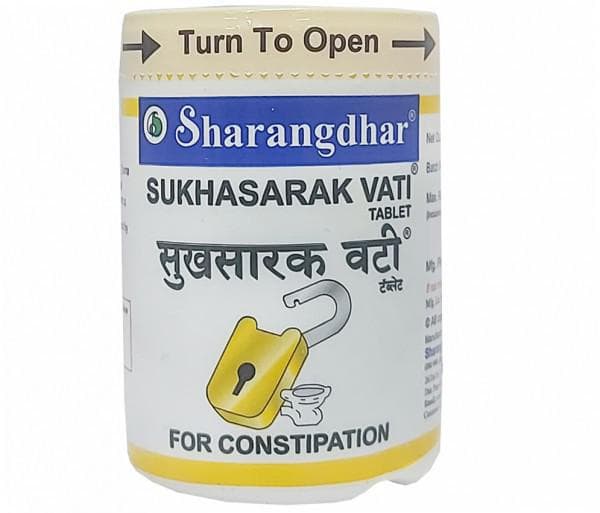 Sharangdhar Sukhasarak Vati 30 Tablets
