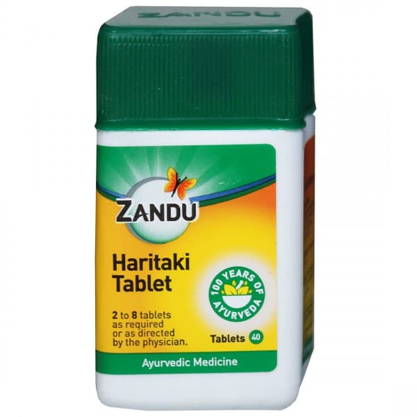 Zandu Haritaki 40 Tablets