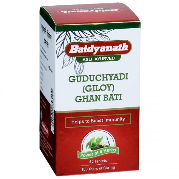 Baidyanath Nagpur Guduchyadi Giloy Ghan Bati 60 Tablets