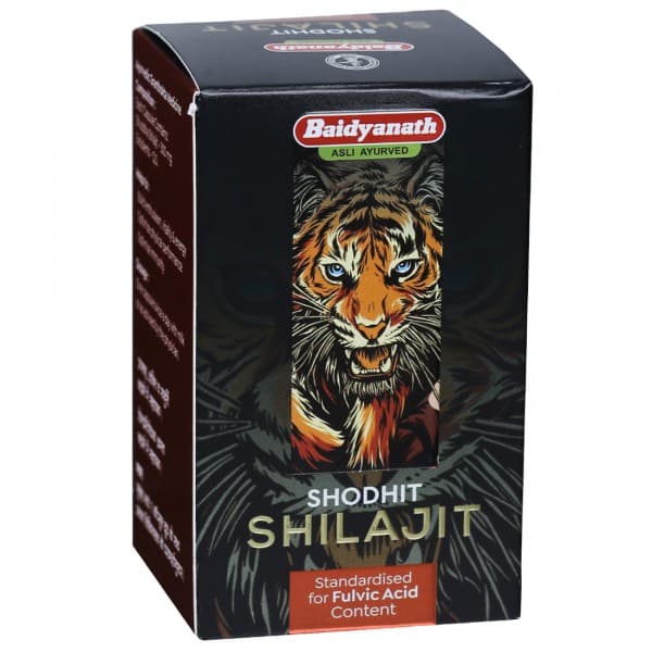 Baidyanath Nagpur Shodhit Shilajit 30 Capsules