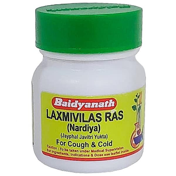 Baidyanath Nagpur Laxmivilas Ras Nardia 40 Tablets