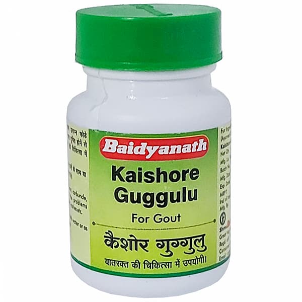 Baidyanath Nagpur Kaishore Guggulu 80 Tablets
