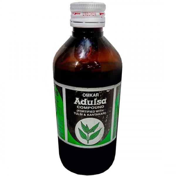 Omkar Adulsa Compound Fortified with Tulsi & Kantakati 200 ml