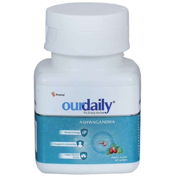 Ourdaily Ashwagandha 60 Tablets