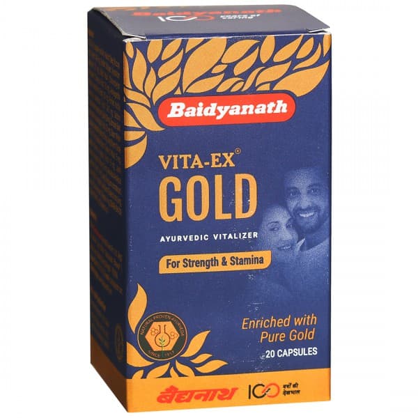 Baidyanath Vita Ex Gold 20 Capsules