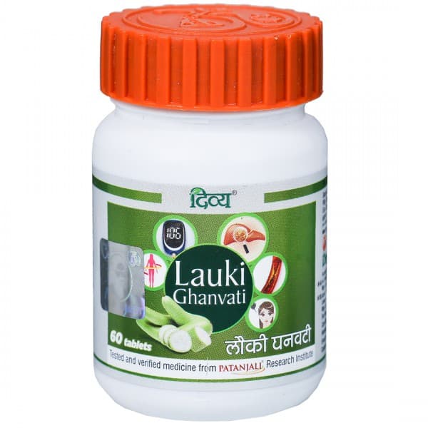 Divya Lauki Ghanvati 60 Tablets