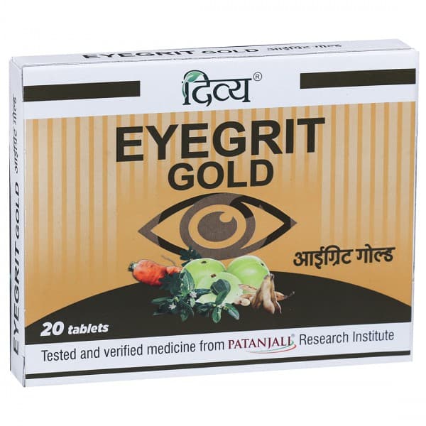 Divya Eyegrit Gold 20 Tablets