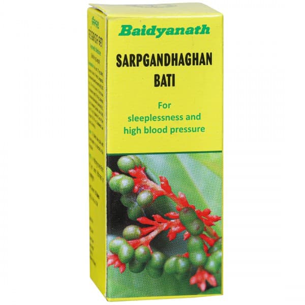 Baidyanath Sarpgandhaghan Bati 25 Tablets