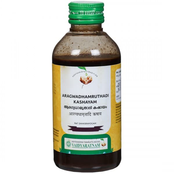 Vaidyaratnam Aragwadhamruthadi Kashayam 200 ml