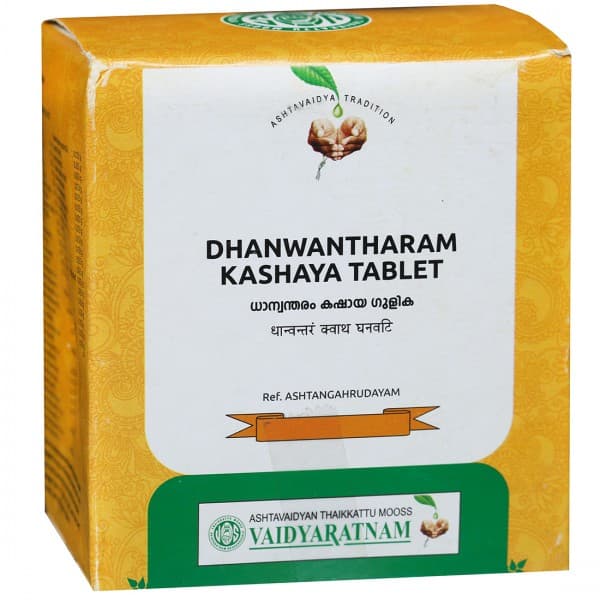 Vaidyaratnam Dhanwantharam Kashaya 100 Tablets