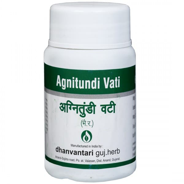 Dhanvantari Agnitundi Vati 60 Tablets