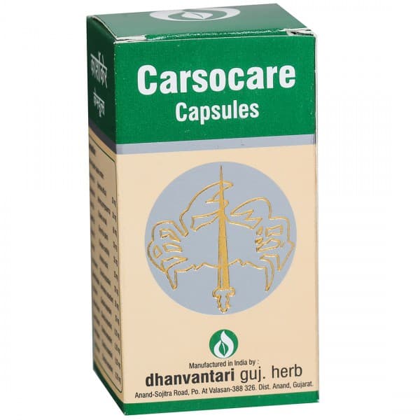 Dhanvantari Carsocare 30 Capsules