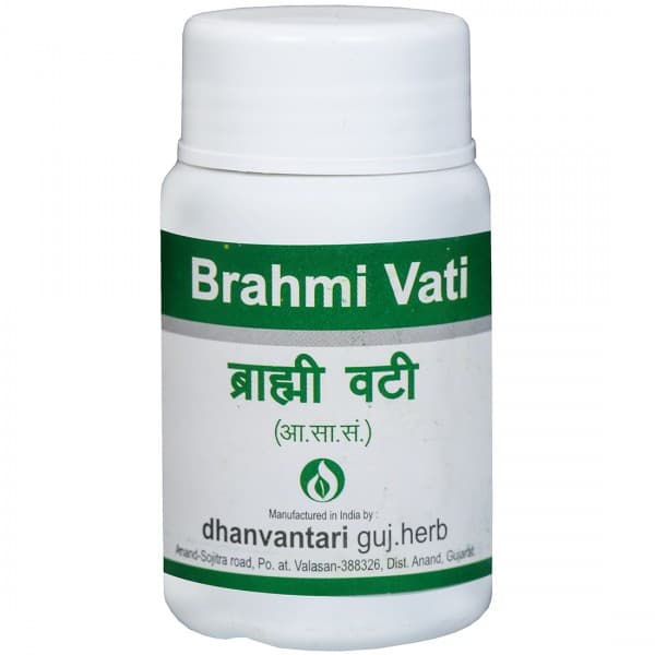 Dhanvantari Brahmi Vati 60 Tablets
