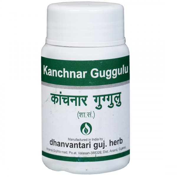 Dhanvantari Kanchnar Guggulu 60 Tablets