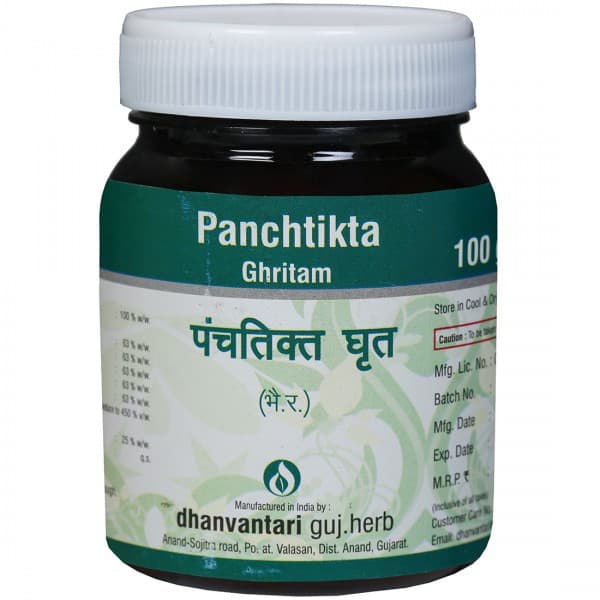 Dhanvantari Panchtikta Ghritam 100 g