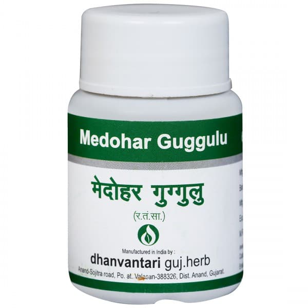 Dhanvantari Medohar Guggulu 60 Tablets