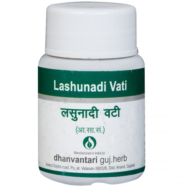 Dhanvantari Lashunadi Vati 60 Tablets