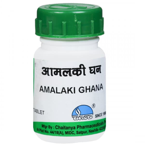 Chaitanya Amalaki Ghana 250 mg 60 Tablets