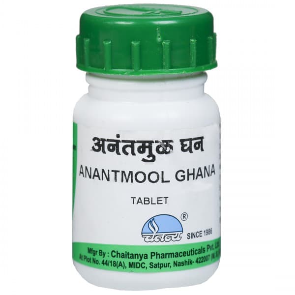 Chaitanya Anantmool Ghana 250 mg 60 Tablets