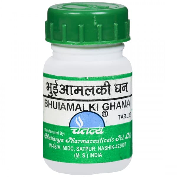 Chaitanya Bhuiamalki Ghana 250 mg 60 Tablets
