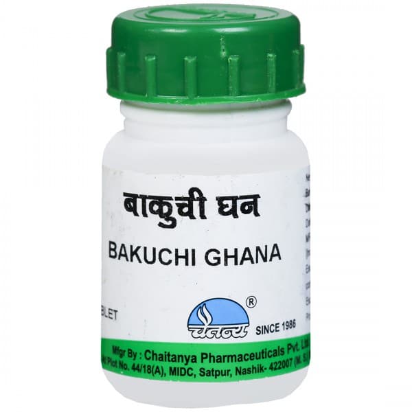 Chaitanya Bakuchi Ghana 60 Tablets