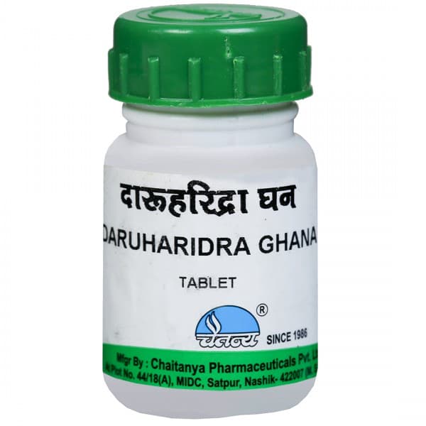 Chaitanya Daruharidra Ghana 250 mg 60 Tablets
