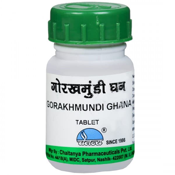 Chaitanya Gorakhmundi Ghana 250 mg 60 Tablets