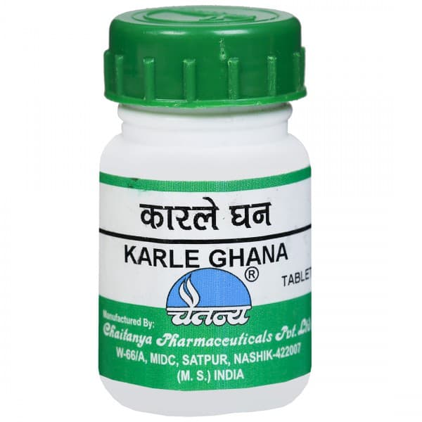 Chaitanya Karle Ghana 250 mg 60 Tablets