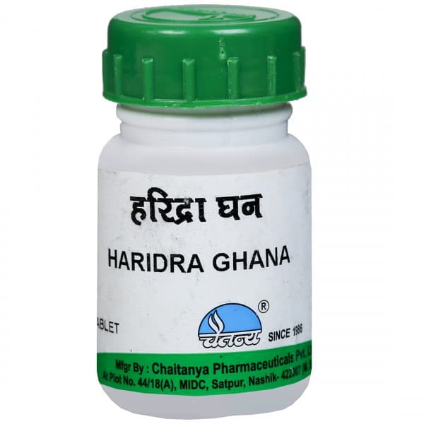 Chaitanya Haridra Ghana 250 mg 60 Tablets