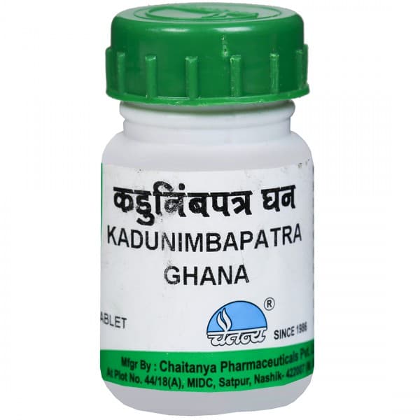 Chaitanya Kadunimbapatra Ghana 250 mg 60 Tablets