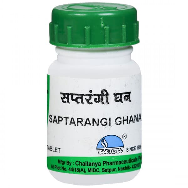 Chaitanya Saptarangi Ghana 250 mg 60 Tablets