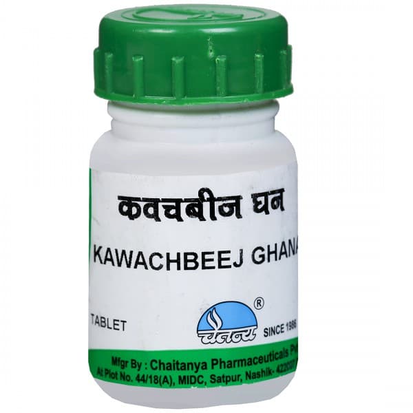 Chaitanya Kawachbeej Ghana 250 mg 60 Tablets