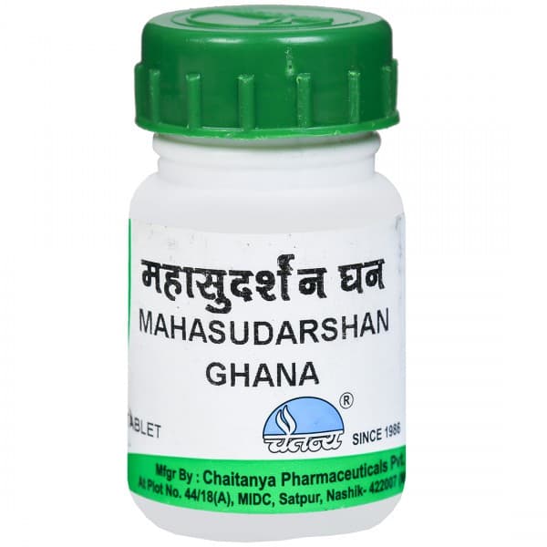 Chaitanya Mahasudarshan Ghana 250 mg 60 Tablets