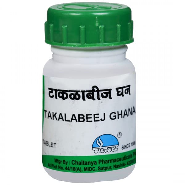 Chaitanya Takalabeej Ghana 250 mg 60 Tablets