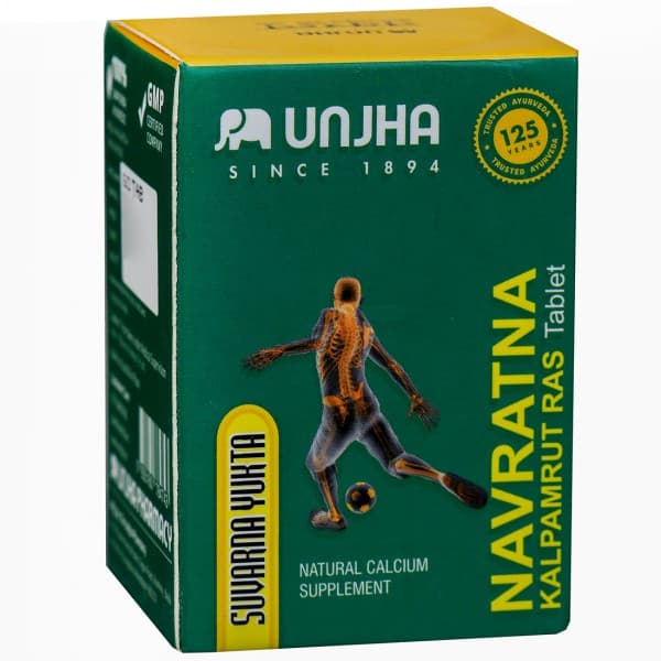 Unjha Navaratna Kalpamrut Ras 60 Tablets