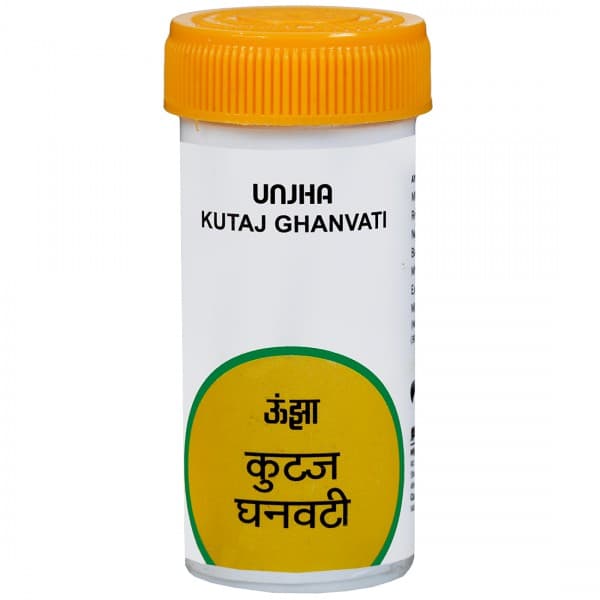 Unjha Kutaj Ghanvati 60 Tablets