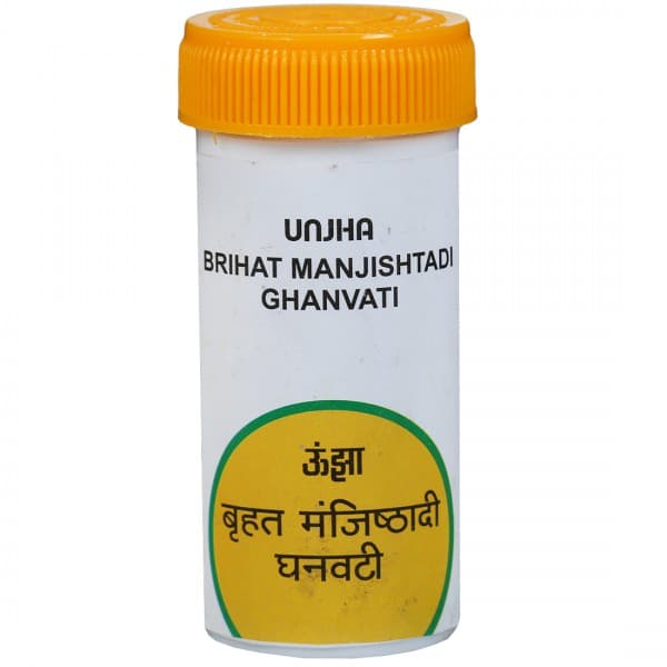 Unjha Brihat Manjishtadi Ghanvati 60 Tablets