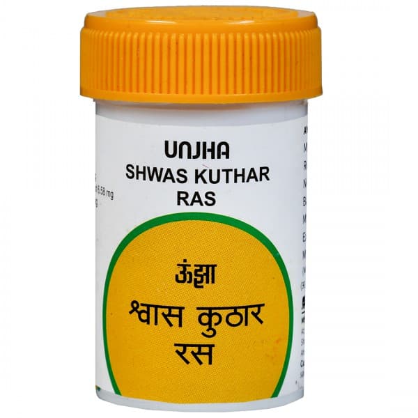 Unjha Shwas Kuthar Ras 60 Tablets