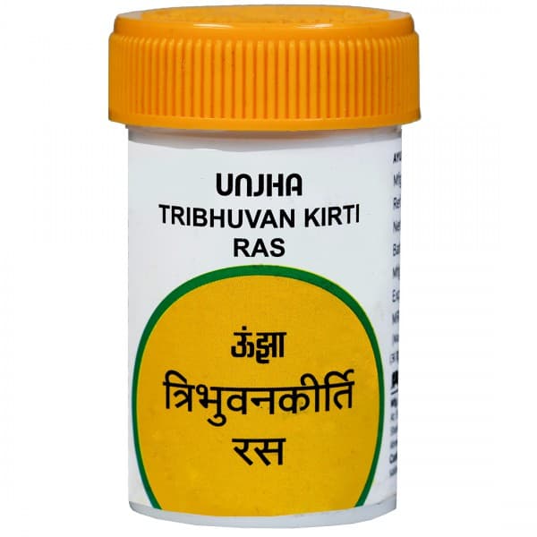 Unjha Tribhuvan Kriti Ras 60 Tablets