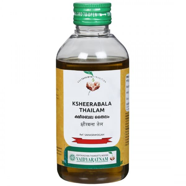 Vaidyaratnam Ksheerabala Thailam 200 ml