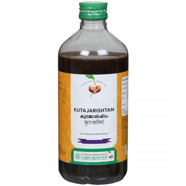 Vaidyaratnam Kutajarishtam 450 ml