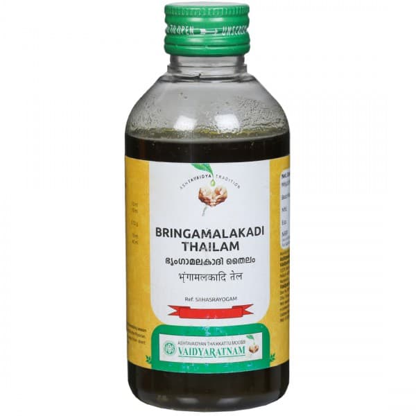 Vaidyaratnam Bringamalakadi Thailam 200 ml