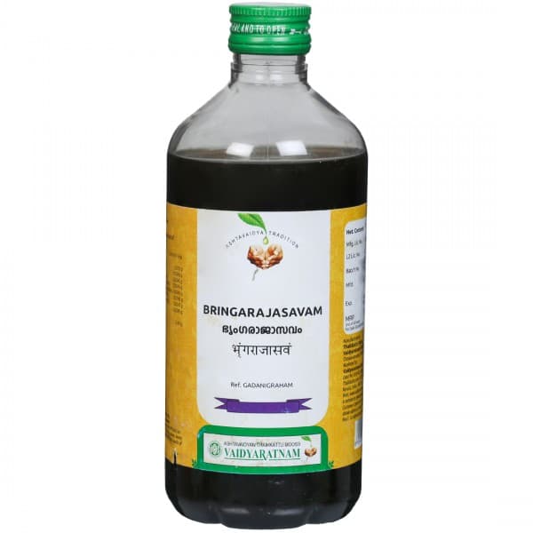 Vaidyaratnam Bringarajasavam 450 ml