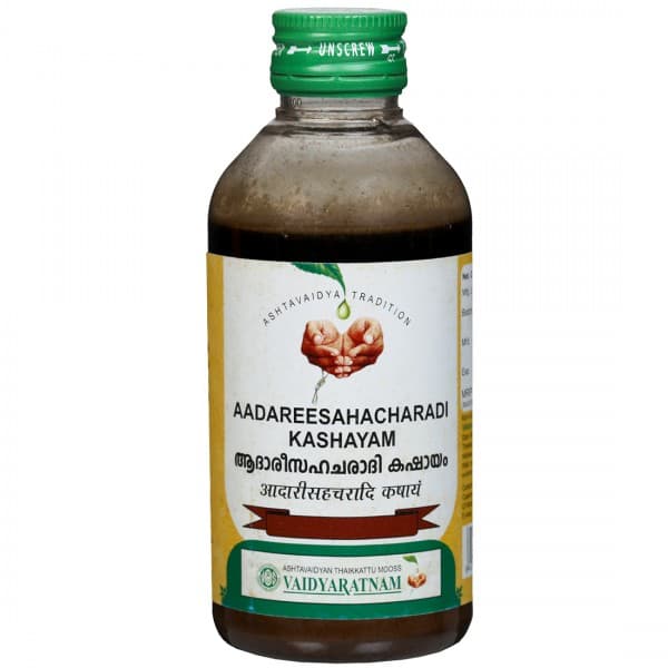 Vaidyaratnam Aadareesahacharadi Kashayam 200 ml