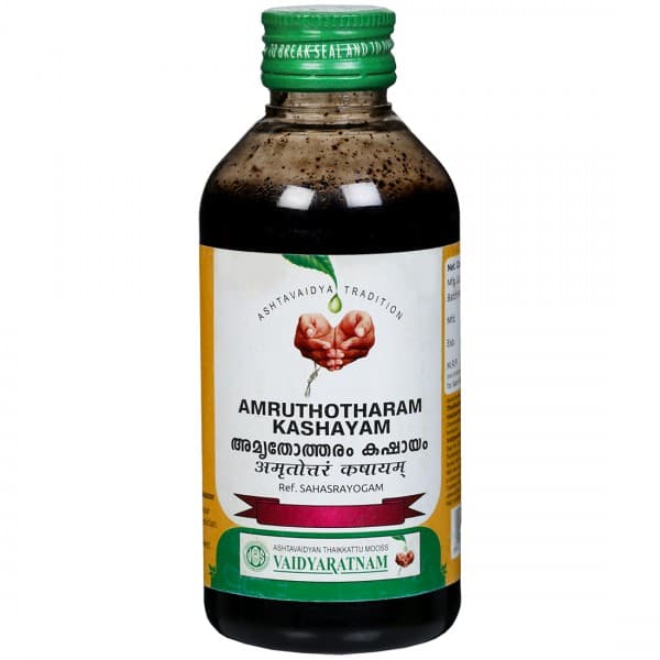 Vaidyaratnam Amruthotharam Kashayam 200 ml