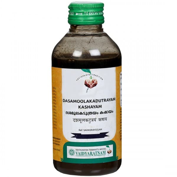 Vaidyaratnam Dasamoolakadutrayam Kashayam 200 ml
