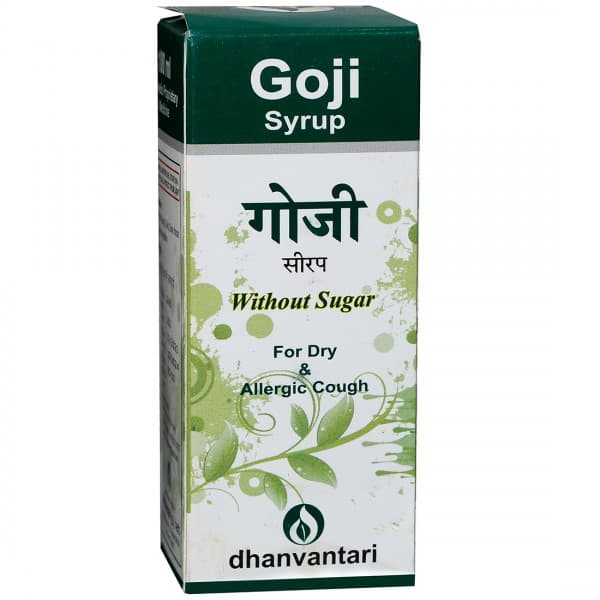 Dhanvantari Goji Syrup without Sugar 100 ml
