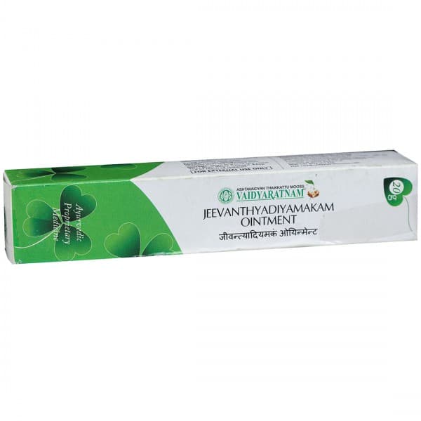 Vaidyaratnam Jeevanthyadiyamakam Ointment 20 g