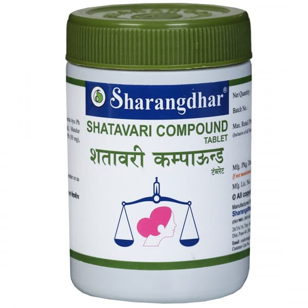 Sharangdhar Shatavari Compound 120 Tablets